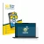Front side of a product packaging with the brand logo BROTECT. Next to it is the device Lenovo ThinkPad T14 Gen 5 shown with t