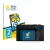 Front side of a product packaging with the brand logo BROTECT. Next to it is the device Panasonic Lumix DC-S9 shown with the c