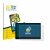 Front side of a product packaging with the brand logo BROTECT. Next to it is the device Wacom Movink 13 shown with the corresp