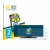 Front side of a product packaging with the brand logo BROTECT. Next to it is the device Carpuride W903 9.3" shown with the cor