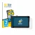 Front side of a product packaging with the brand logo BROTECT. Next to it is the device Carpuride W702B 7" shown with the corr