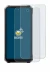 Image of the device Blackview BL9000 Pro with a wide variety of screen protectors.