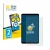 Front side of a product packaging with the brand logo BROTECT. Next to it is the device Xiaomi Redmi Pad SE 8.7 4G shown with 