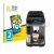 Front side of a product packaging with the brand logo BROTECT. Next to it is the device DeLonghi Magnifica Evo Next shown with