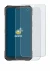 Image of the device Cubot King Kong Star 2 with a wide variety of screen protectors.