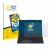 Front side of a product packaging with the brand logo BROTECT. Next to it is the device Tuxedo InfinityBook Pro 15 Gen 9 shown