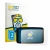 Front side of a product packaging with the brand logo BROTECT. Next to it is the device TomTom GO Advanced shown with the corr