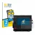Front side of a product packaging with the brand logo BROTECT. Next to it is the device Blackmagic Design Pyxis 6K 4" shown wi
