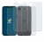 Image of the device Apple iPhone 16e (Front+Back) with a wide variety of screen protectors.