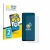 Front side of a product packaging with the brand logo BROTECT. Next to it is the device Umidigi Note 100 5G shown with the cor