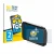 Front side of a product packaging with the brand logo BROTECT. Next to it is the device Blackmagic Design Pyxis Monitor 5" sho