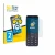 Front side of a product packaging with the brand logo BROTECT. Next to it is the device BlindShell Classic 3 shown with the co