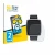 Front side of a product packaging with the brand logo BROTECT. Next to it is the device Amazfit Active 2 (rectangular) shown w