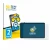 Front side of a product packaging with the brand logo BROTECT. Next to it is the device Doogee V Pad 12" shown with the corres