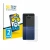 Front side of a product packaging with the brand logo BROTECT. Next to it is the device Samsung Galaxy Z Flip 7 (Back) shown w