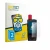 Front side of a product packaging with the brand logo BROTECT. Next to it is the device Garmin GPSMAP H1i Plus shown with the 