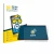 Front side of a product packaging with the brand logo BROTECT. Next to it is the device Elo TouchSystems 1504L 15" shown with 