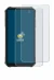 Image of the device Ulefone Armor X16 Pro with a wide variety of screen protectors.
