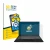 Front side of a product packaging with the brand logo BROTECT. Next to it is the device MSI Summit A16 AI+ shown with the corr