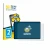 Front side of a product packaging with the brand logo BROTECT. Next to it is the device Honor Magicpad 4 12.3" shown with the 