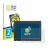 Front side of a product packaging with the brand logo BROTECT. Next to it is the device Feelworld FW759 7" shown with the corr