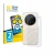 Front side of a product packaging with the brand logo BROTECT. Next to it is the device Honor Magic 8 Pro (Back) shown with th