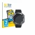 Front side of a product packaging with the brand logo BROTECT. Next to it is the device TIMU S90+ 1.48" shown with the corresp