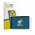 Front side of a product packaging with the brand logo BROTECT. Next to it is the device Logicom Tab XL 14 shown with the corre