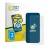 Front side of a product packaging with the brand logo BROTECT. Next to it is the device Infinix Note 60 shown with the corresp