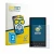 Front side of a product packaging with the brand logo BROTECT. Next to it is the device Citroen C5 Aircross Waterfall-Display 