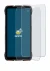 Image of the device Blackview Rock 3 with a wide variety of screen protectors.