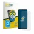 Front side of a product packaging with the brand logo BROTECT. Next to it is the device Lava Bold N2 Lite shown with the corre