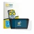 Front side of a product packaging with the brand logo BROTECT. Next to it is the device Dynavin D9-7 Premium Flex shown with t