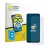 Front side of a product packaging with the brand logo BROTECT. Next to it is the device HMD Vibe 2 5G shown with the correspon