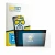 Front side of a product packaging with the brand logo BROTECT. Next to it is the device Dynavin D10-W211 Premium shown with th