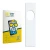 Front side of a product packaging with the brand logo BROTECT. Next to it is the corresponding screen protector.