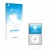 Front side of a product packaging with the brand logo upscreen. Next to it is the device Apple iPod Classic (Front+Back, 5.5 G