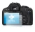 Image of the device Canon EOS 450D with a wide variety of screen protectors.