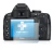 Image of the device Nikon D3000 with a wide variety of screen protectors.