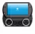 Image of the device Sony PSP Go with a wide variety of screen protectors.