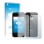 Front side of a product packaging with the brand logo upscreen. Next to it is the device Apple iPhone 4S (Front+Back) shown wi