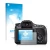 Front side of a product packaging with the brand logo upscreen. Next to it is the device Sony Alpha 58 (SLT-A58) shown with th
