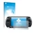 Front side of a product packaging with the brand logo upscreen. Next to it is the device Sony PSP 1004 shown with the correspo