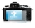 Image of the device Olympus OM-D E-M10 with a wide variety of screen protectors.