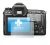 Image of the device Pentax K-3 II with a wide variety of screen protectors.