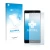 Front side of a product packaging with the brand logo upscreen. Next to it is the device Huawei P9 Plus shown with the corresp