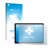 Front side of a product packaging with the brand logo upscreen. Next to it is the device Microsoft Surface Book 2 13.5" shown 