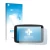 Front side of a product packaging with the brand logo upscreen. Next to it is the device TomTom GO Camper shown with the corre