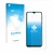 Front side of a product packaging with the brand logo upscreen. Next to it is the device Blackview A60 shown with the correspo
