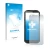 Front side of a product packaging with the brand logo upscreen. Next to it is the device Blackview BV9500 Plus shown with the 